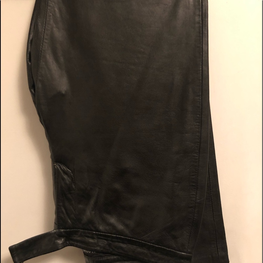 Leather pants